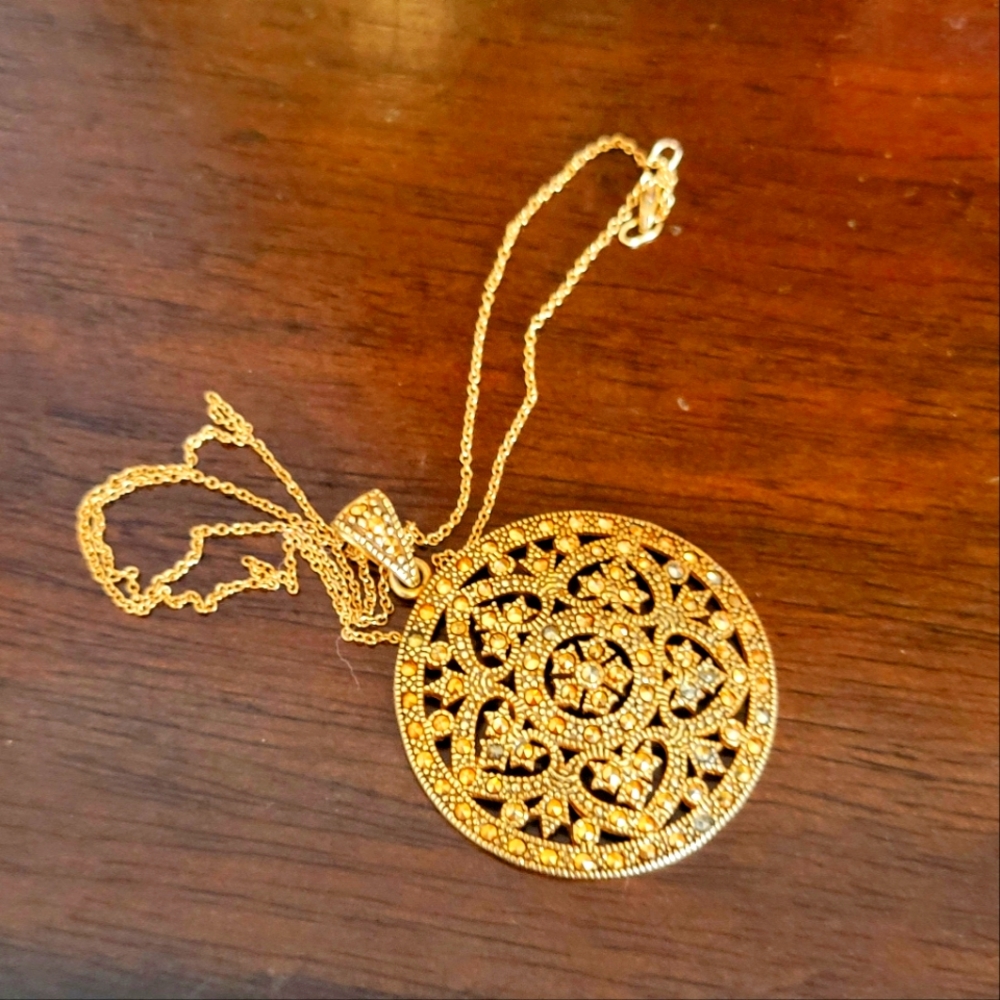 Sterling Silver 925 Vermeil Necklace